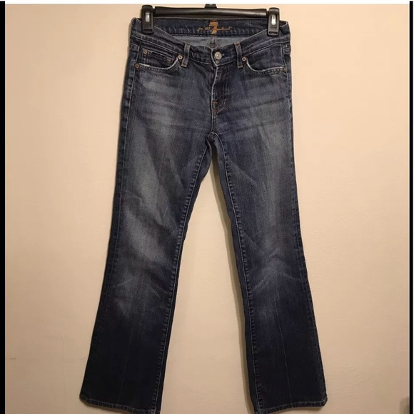 7 For All Mankind Denim - 7 For All Mankind Distressed Jeans Bootcut